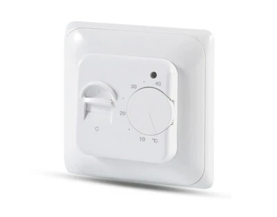 Electric Floor Heating Thermostat 16A Manual Temperature Controller w/ Sensor AO - Image 1 of 4