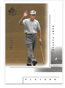 2001 Upper Deck UD SP Authentic Gold Parallel 113 Gary Player Major Players /500 - Picture 1 of 2