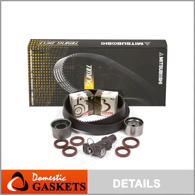 Timing Belt Kit Fit Mitsubishi 3000GT Diamante Stealth Dodge TURBO 3.0 DOHC 6G72 - Image 1 of 4