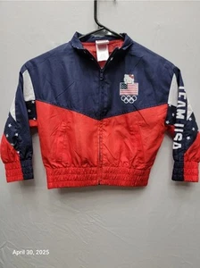 Hello Kitty x Team USA Youth Girls Track Jacket Windbreaker Olympics Size XS 4/5 - Picture 1 of 10