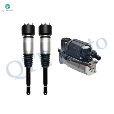 Set of 3 Front Air Spring Strut-Air Compressor For 2005-2009 Jaguar Super V8 - Изображение 1 из 4