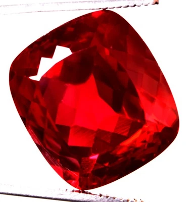 63.10 Cts. Natural Mozambique Red Ruby Cushion Shape Certified Gemstone - Image 1 of 4