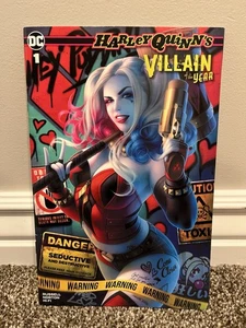 Harley Quinn's Villain of the Year #1 Warren Louw Trade Dress Variante DC - Foto 1 di 2