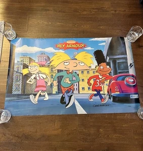 De colección Nickelodeon Hey Arnold! Póster 22x36 doble cara - Imagen 1 de 15