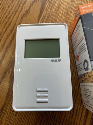 Schluter DITRA-HEAT-E-R Termostato Digital No Programable DHERT103/BW Foto 1 de 4