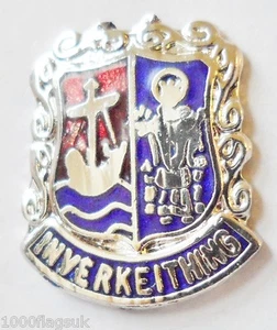 Inverkeithing Fife Scotland Small Town Crest Pin Badge (0250) - Picture 1 of 1