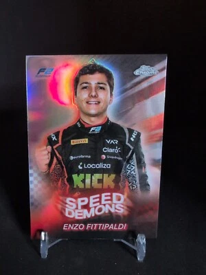 Enzo Fittipaldi 2024 Topps Formula 1 F1 Chrome Speed Demons F2 #SD-23 - Image 1 of 2
