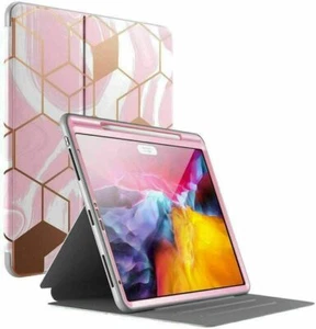 For iPad Pro 11 (2021) Tablet Case 360 Degree Protective Folio Smart Cover Pink - Picture 1 of 7