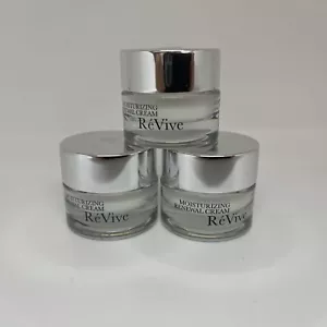 Lot Of 3 ReVive Moisturizing Renewal Cream Nightly Retexturizer - 0.17oz Each - - Picture 1 of 3