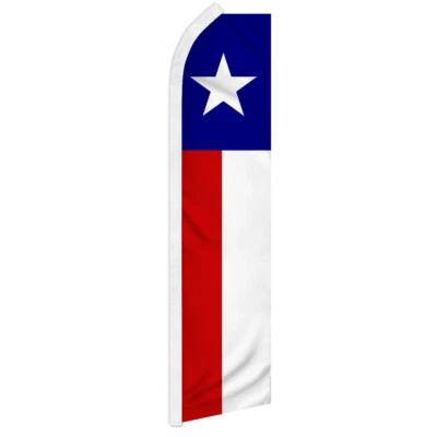 Texas Swooper Flutter Feather Advertising Flag State of Texas Flag TX - Image 1 of 2