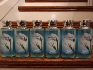 BATH AND BODY WORKS SEA ISLAND SHORE BODY WASH LOT OF 6 NEW - Picture 1 of 4