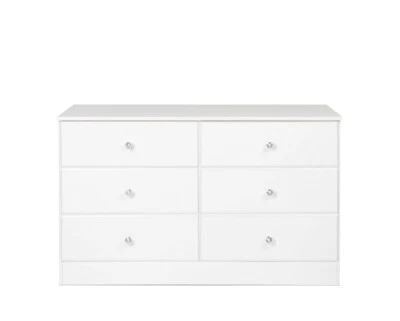 Prepac Wdc-4829 Monterey Condo 6 Drawer Dresser White - Image 1 of 4