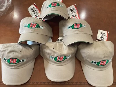 VINTAGE 2004 Bobby Labonte Interstate Tan Slouch HAT CAP NWT CHASE NASCAR - Image 1 of 4