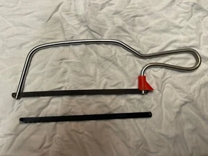 SPUR CUTTING 6" SAW POULTRY ROOSTER CHICKEN COMPLETE NICE READY TO USE - Picture 1 of 9