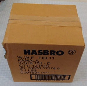 Factory Case 12 Figuren Hasbro MOC Yellow Card Series Razor Michaels HBK WWF WWE - Bild 1 von 3