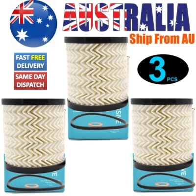 3Pc Oil Filter For Citroen C3 DS3 Fiat Scudo Mini R58 Peugeot 208 4007 Partner - image 1 of 4