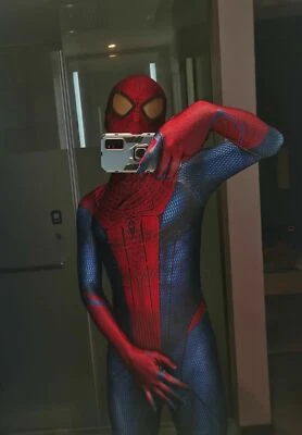 The Amazing Spider-Man Bodysuit Costume Cosplay Spiderman Bodysuit Adult & Kids - Image 1 of 4