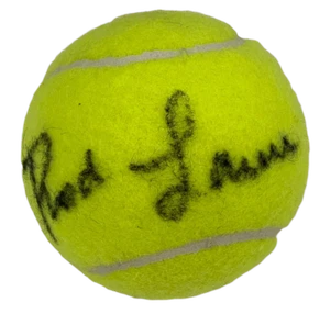 ROD LAVER SIGNED TENNIS BALL PENN 3 AUTHENTIC AUTOGRAPH BECKETT COA 1 - Picture 1 of 2
