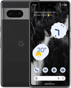 Google Pixel 7 - 128GB - Obsidian (Ohne Simlock) Neu - Versiegelt