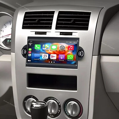 Radio estéreo GPS Android 13 de 6,5" para Dodge Caliber Apple Carplay 2007-2008 Foto 1 de 4