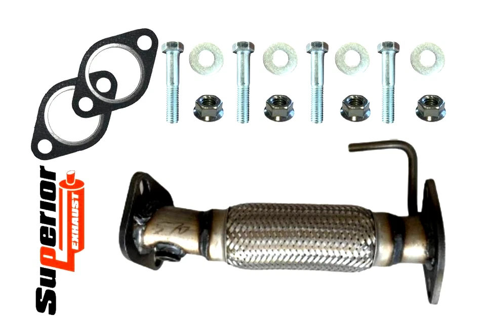 Compatível com: 2012 - 2017 Hyundai Veloster 1.6L tubo flexível de escape - Imagem 1 de 1