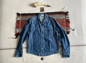 Levi's Engineered Trucker Jacket Large L Work Twister Rare LVC-ish Y2K 2002 Blue - Picture 1 of 19