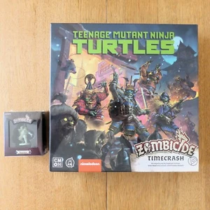 Zombicide: White Death ~ Teenage Mutant Ninja Turtles Timecrash + Jennika ~ TMNT - Picture 1 of 7
