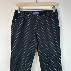 Old Navy Pixie Pant Mid Rise Black 977332-08 Womens 4 - Picture 1 of 13
