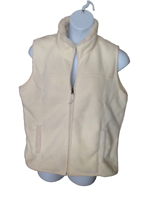 CHALECO POLAR MUJER JANE ASHLEY CREMALLERA-TALLA: 1X J&J Foto 1 de 4