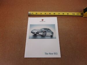 2005 Porsche 911 Carrera introduction sales brochure 24 page ORIGINAL literature