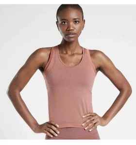 Athleta Allyson Felix legend shine medium seamless athletic tank top fitted - Picture 1 of 9