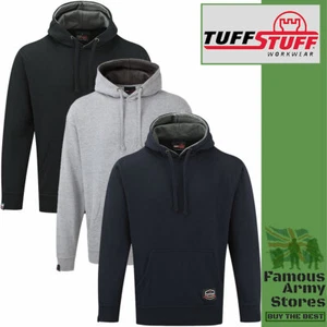 TuffStuff Hendon Polycotton Warm Breathable Hoodie Sweatshirt Heavy Weight Top - Picture 1 of 5