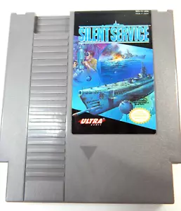 Silent Service (NES Nintendo Entertainment System, 1989) Ultra Games NES-IV-USA - Imagen 1 de 4