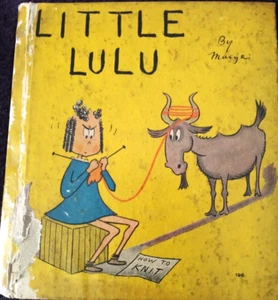 LITTLE LULU by Marge (Rand McNally 1940) Hard Cover Book-as is - Picture 1 of 6