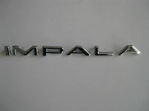 64 CHEV IMPALA LETTER QUARTER PANEL BADGE 1964 NEW CHEVROLET EMBLEM - Picture 1 of 2