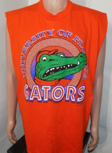 Florida Gators Vtg Cut-Off T-Shirt (XL) 1994 Jerzees NCAA Champions 50/50 - Picture 1 of 8
