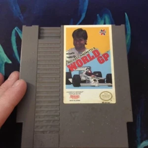 Michael Andretti's World Gp Nintendo NES) Cart Only tested - Picture 1 of 1