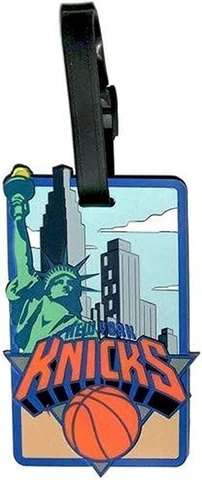 New York Knicks NBA Soft Luggage Bag Tag / NWT Cover