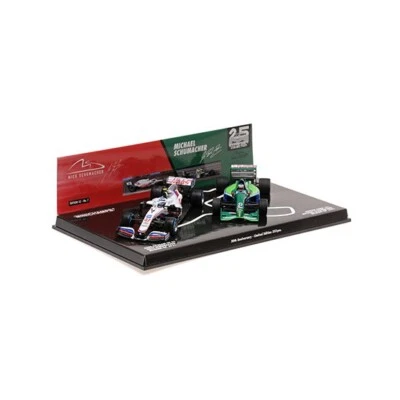 Jordan-Ford 191 7UP + Haas VF-21 30° anniversario Gp Belgio 1991-2021 Michael Sc - Immagine 1 di 4