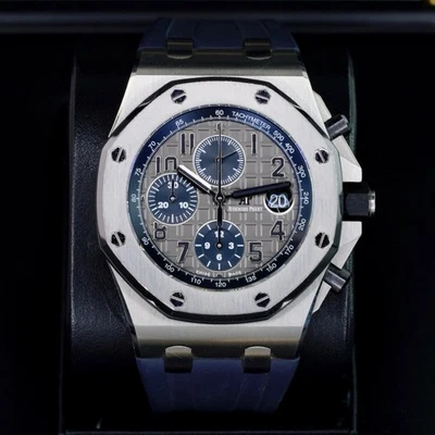 Audemars Piguet Royal Oak Offshore 26474TI.OO.1000TI.01 QEII Cup Grey Dial 42mm - Image 1 of 4