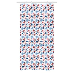 Leuchtturm Schmaler Duschvorhang Tiermuster-Shell - Bild 1 von 3