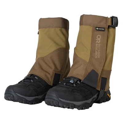 Outdoor Research Crocodile Mid-Height Unisex Gaiters, Coyote, X-Large - Image 1 of 2