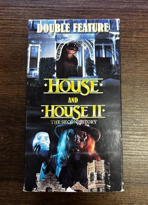House & House II The Second Story (VHS) Horror Double Feature - Image 1 of 4