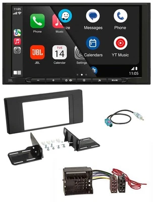 JBL USB 2DIN MP3 Bluetooth AUX Autoradio für Land Rover Range Rover Vogue L322 2 - Bild 1 von 4