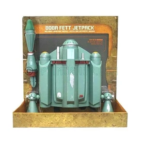 New Star Wars Galaxy's Edge BOBA FETT Jetpack w/Launching Missile Lights & Sound - Imagen 1 de 4