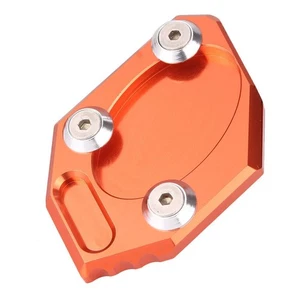 Motorrad Seitenständer Pad Orange für Kawasaki Ninja 250 300R Z250 ZX250 EX300 - Bild 1 von 6