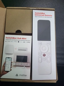SwitchBot Universal Remote Control with Hub Mini Matter Enabled Smart Remote - Picture 1 of 7