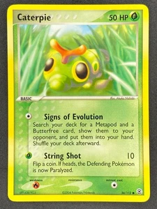 Pokémon Caterpie 56/112 RG FireRed & LeafGreen LP/NM - Picture 1 of 2