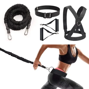 Resistance Running Training Bungee Band, Bungee Resistance Cord Set, Long Res... - Picture 1 of 7