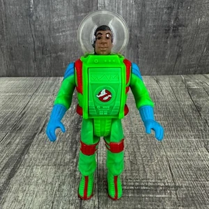 The Real Ghostbusters: 1989 Winston Zeddmore Super Fright Features Figure Kenner - Picture 1 of 12